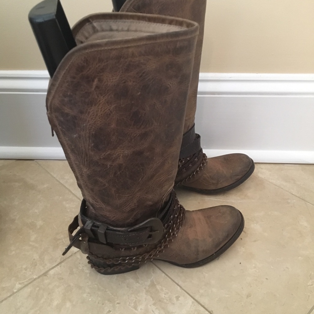 Leather Freebird Western  boots size 7 NWOT